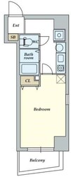 ラナップスクエア阿波座の物件間取画像